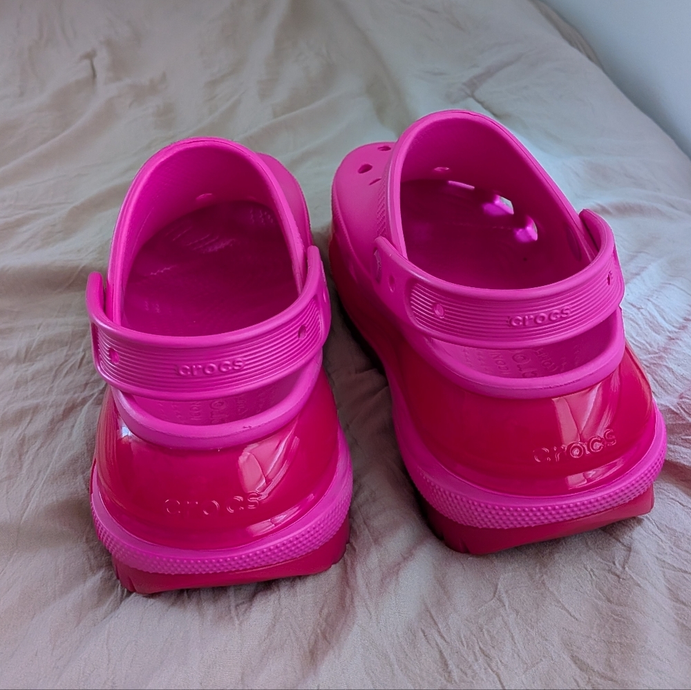 CROCS Pink Mules & Clogs - Picture 4 of 6